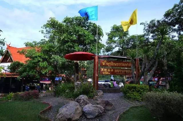 海花島五國溫泉城泰式溫泉建成效果