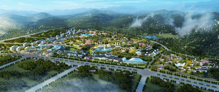 煙臺(tái)桃源仙谷國際康養(yǎng)小鎮(zhèn)